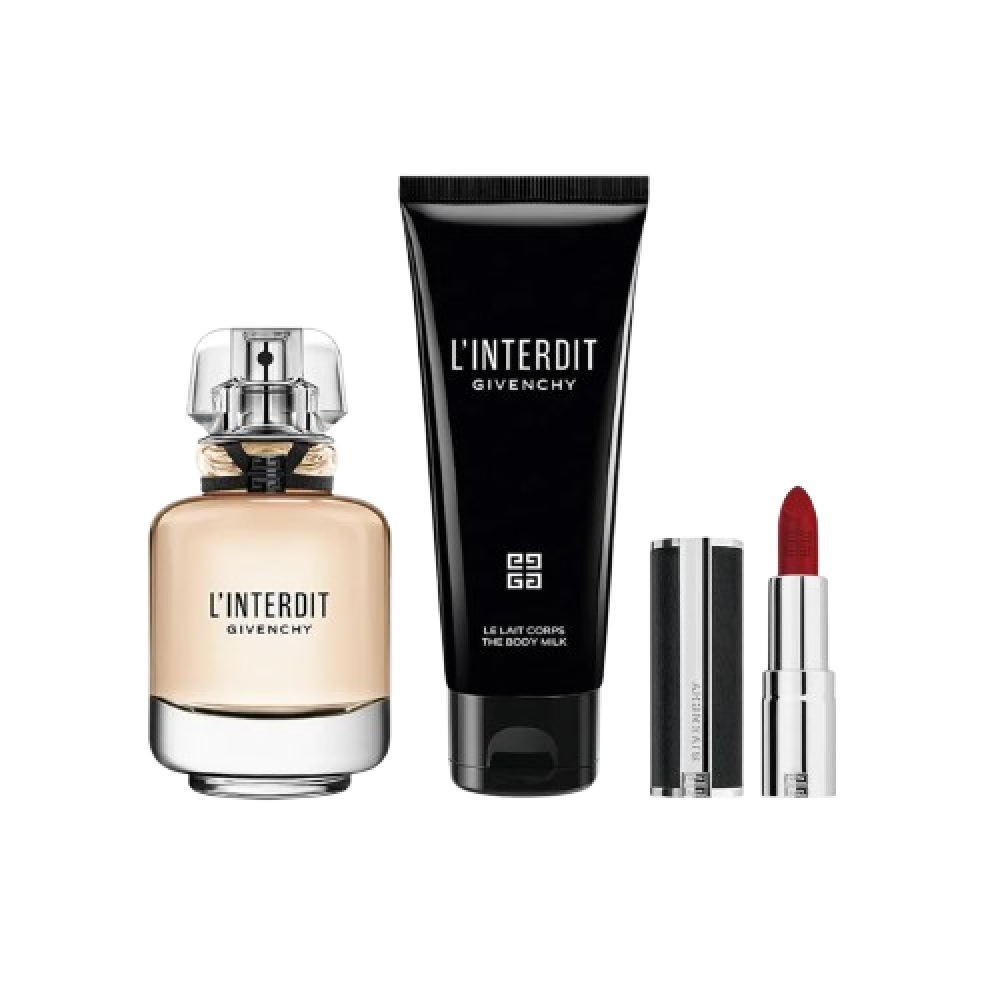 Givenchy L'Interdit Gift Set 3 Piece EDP 75ml