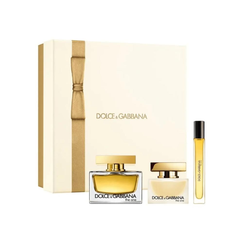 Dolce & Gabbana The One For Women EDP 75ml + Hair Mist 30ml + Sample 10ml Gift Set