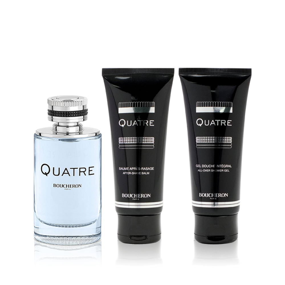 Boucheron Pour Homme Eau de Toilette Set 100ml + After Shave Balm 100ml + Shower Gel 100ml