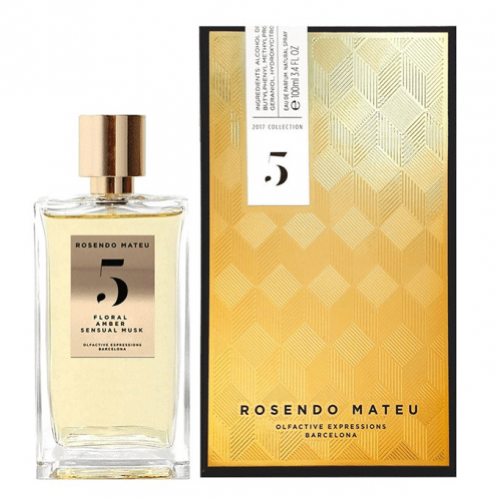 Rosendo Mateu No. 5 Floral Amber Sensual Musk Eau de Parfum