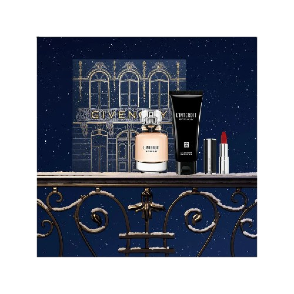 Givenchy L'Interdit Gift Set 3 Piece EDP 75ml