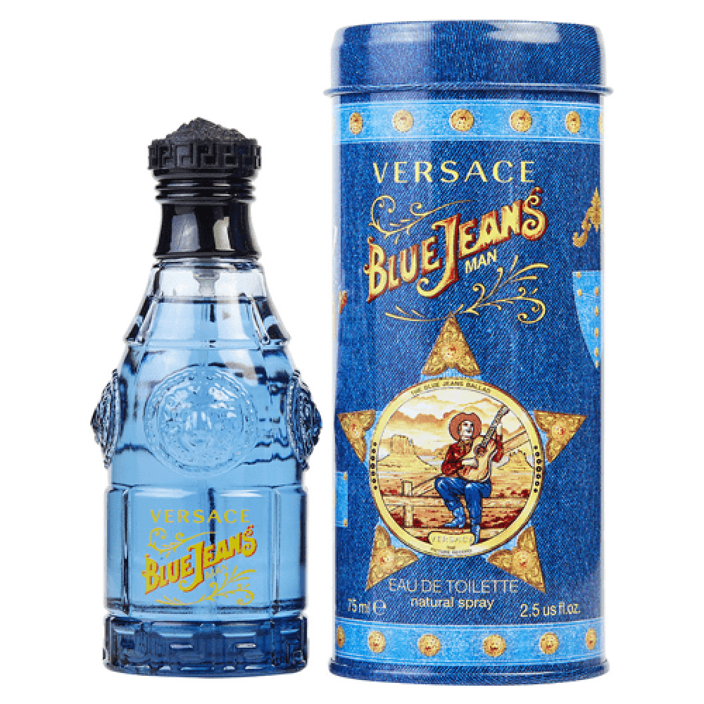Versace Blue Jeans Eau de Toilette Spray for Men - 75ml