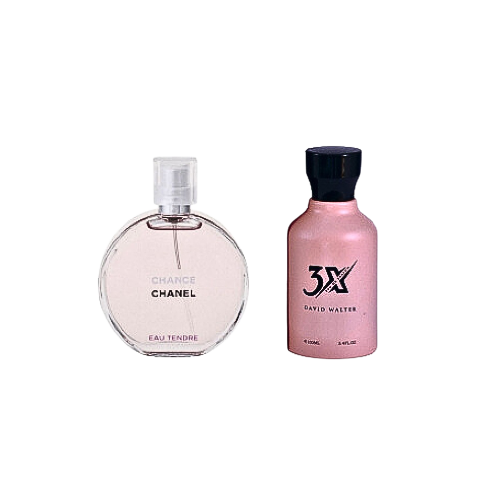 عطر 3X من دافيد والتر او دو بارفيوم 100مل