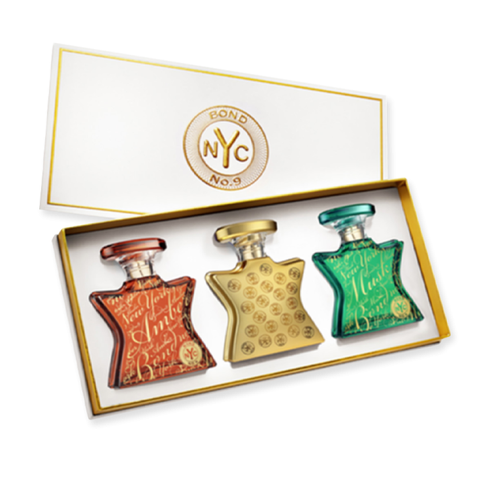 Bond No. 9 Perfume (Parfum + New York Amber + New York Musk) Perfume Set 2x50ml + Eau de Parfum 50ml