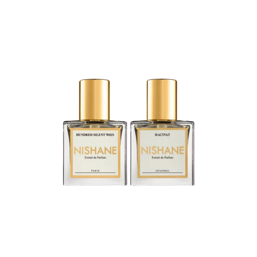 طقم عطر نيشاني هاشيفات 15 مل + عطر هاندريد سايلنت ويز 15 مل