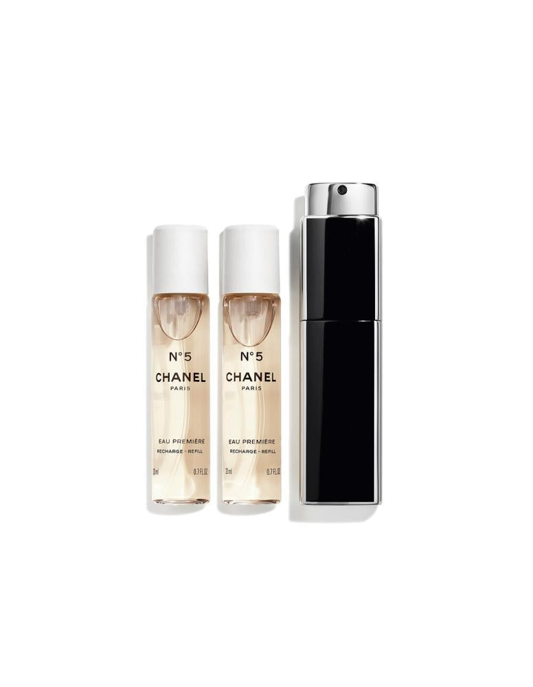 Chanel No.5 L'eau or Premiere Eau de Parfum Set 3x20ml with 2 refills