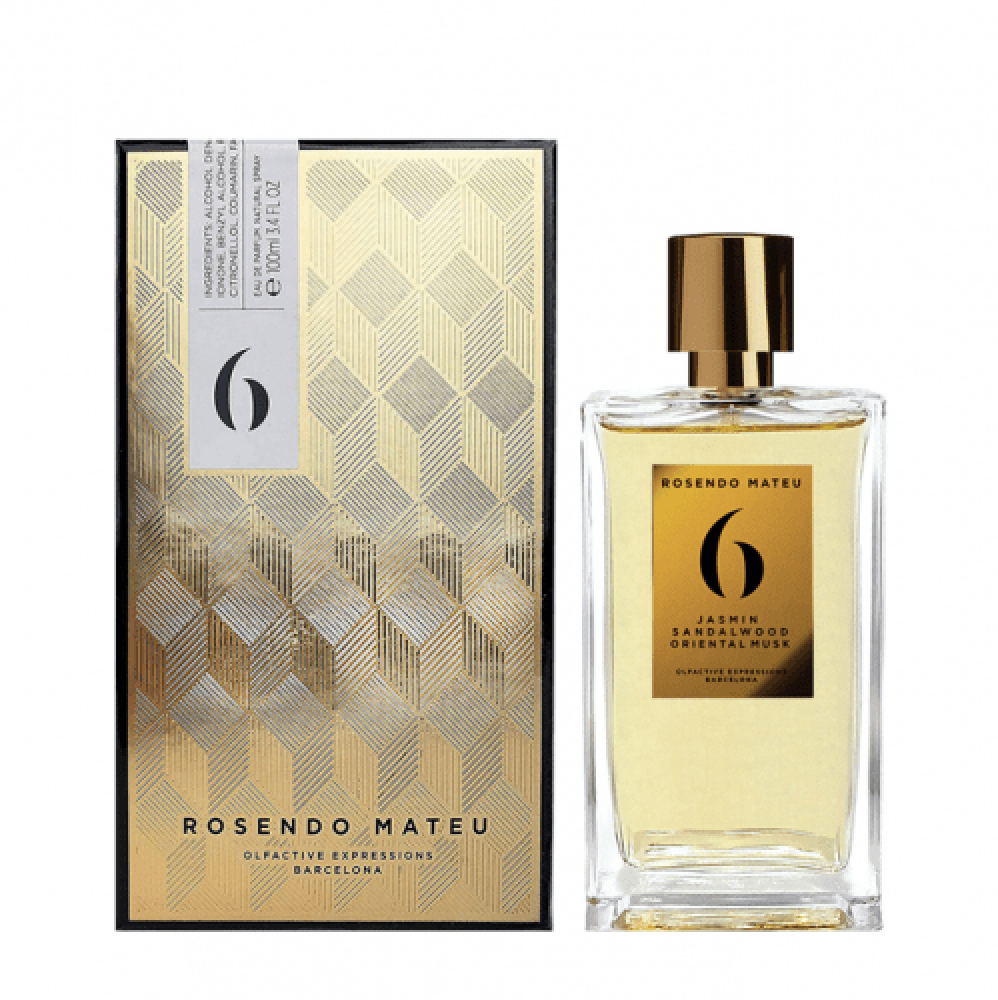 Rosendo Mateu No. 6 Jasmin Sandalwood Oriental Musk Eau de Parfum - 100ml